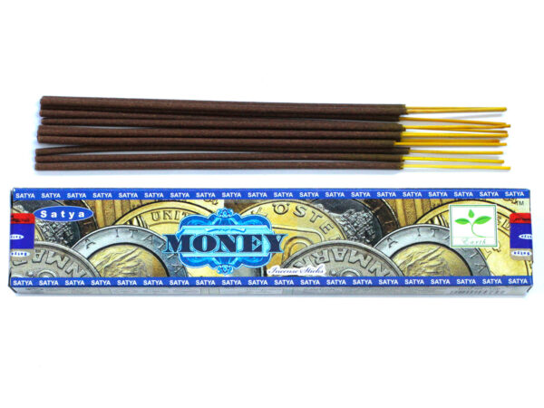 <span class=”product-code”>iSatya-02<span><br>Satya  Incense 15gm - Money - Image 3