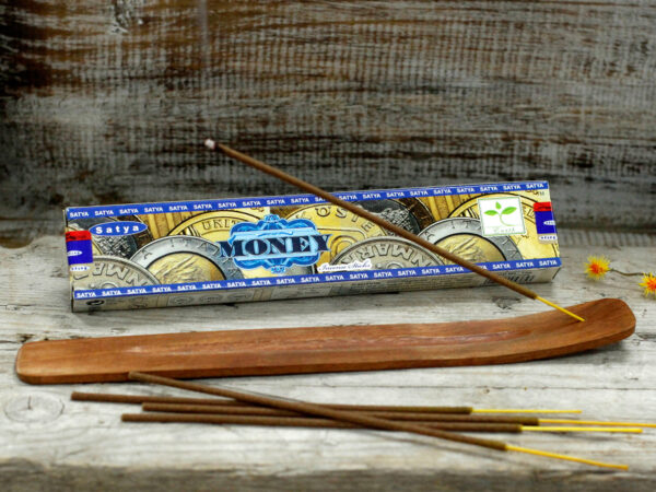 <span class=”product-code”>iSatya-02<span><br>Satya  Incense 15gm - Money - Image 2