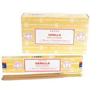 <span class=”product-code”>iSatya-10<span><br>Satya Incense 15gm - Vanilla