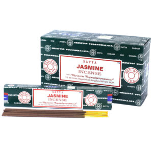 <span class=”product-code”>iSatya-11<span><br>Satya Incense 15gm - Jasmine