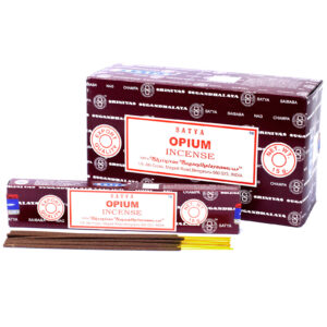 <span class=”product-code”>iSatya-15<span><br>Satya Incense 15gm - Opium