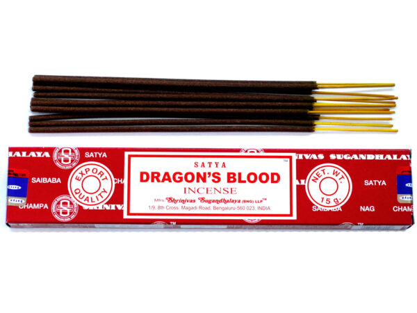 <span class=”product-code”>iSatya-16<span><br>Satya Incense 15gm - Dragon Blood - Image 2