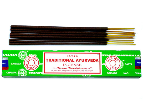 <span class=”product-code”>iSatya-20<span><br>Satya Incense 15gm - Tr.Ayurveda - Image 2