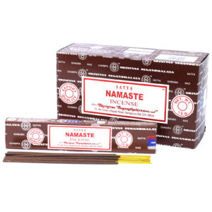 <span class=”product-code”>iSatya-21<span><br>Satya Incense 15gm - Namaste